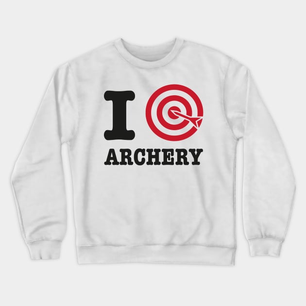 Archery Target Crewneck Sweatshirt by Ramateeshop